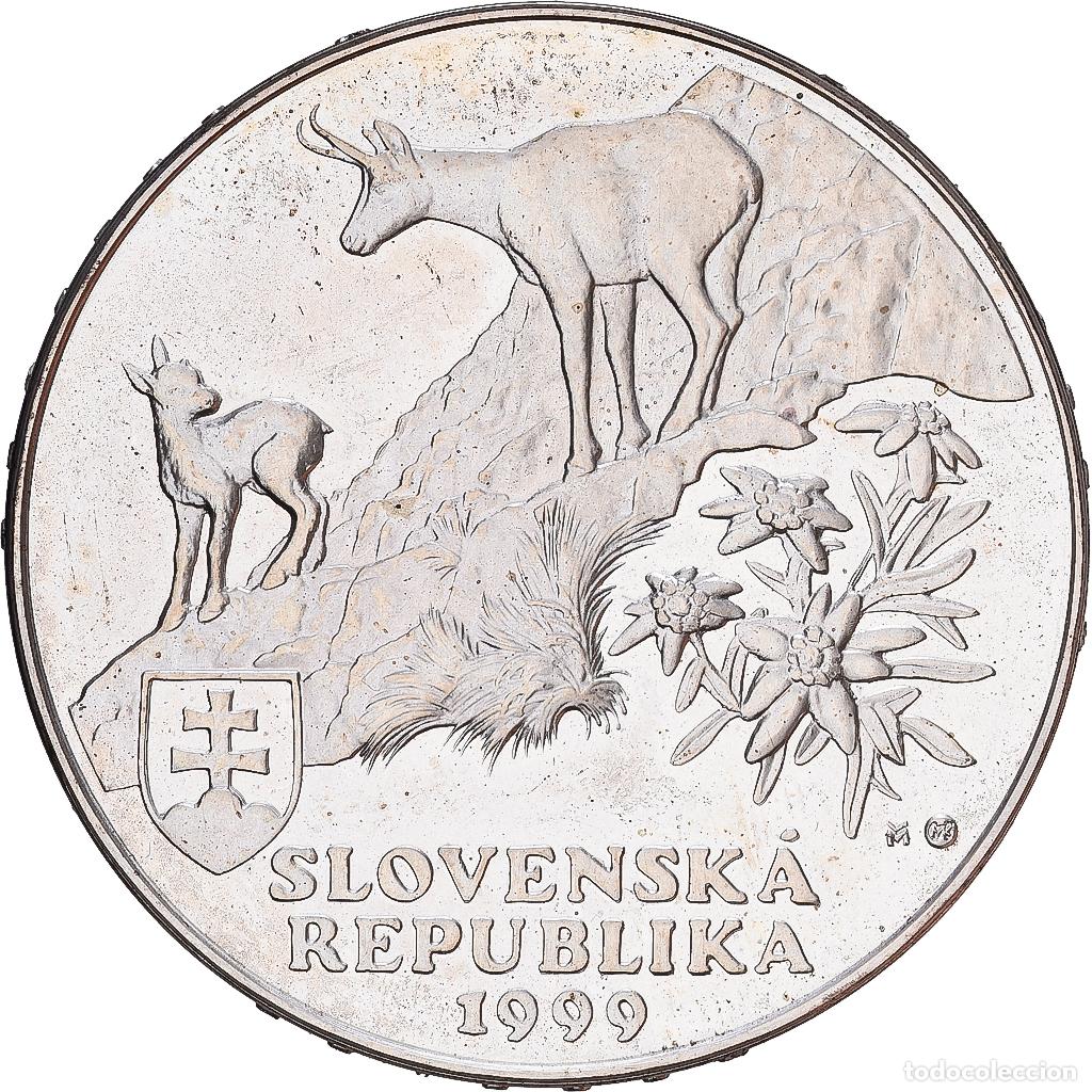 Monedas antiguas de Europa: [#1121763] Eslovaquia, 500 Korun, 1999, Kremnica, Plata, SC, KM:47