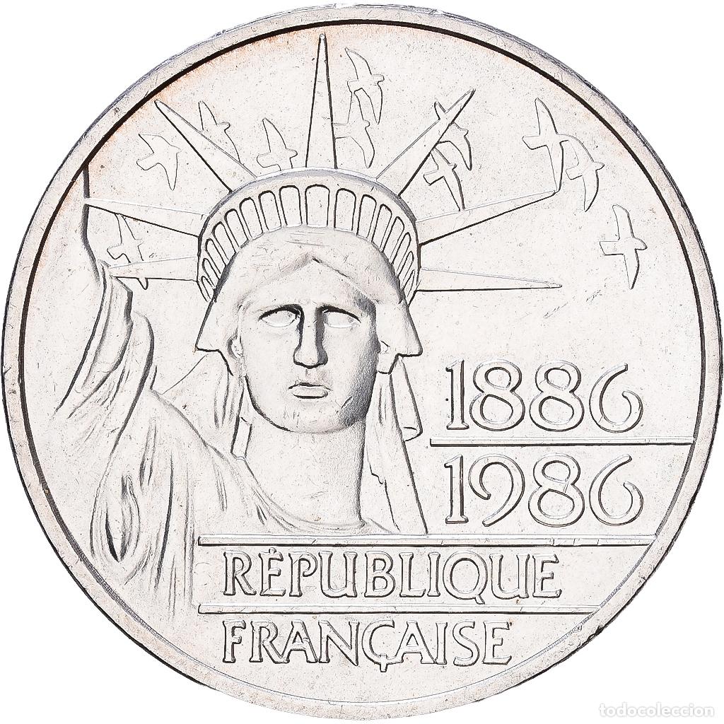 Monedas antiguas de Europa: [#1540119] Francia, 100 Francs, 1986, Paris, Plata, EBC, KM:P972