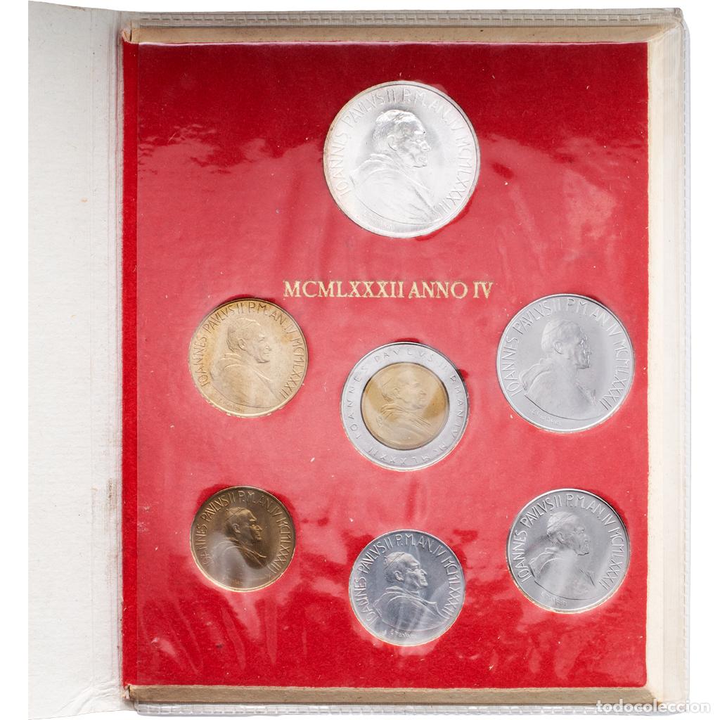 Monedas antiguas de Europa: [#1546103] CIUDAD DEL VATICANO, John Paul II, Set 10 L. - 1000 L., 1982, Rome, Sin