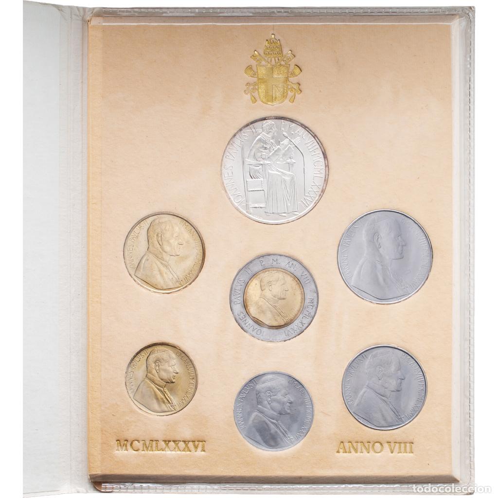 Monedas antiguas de Europa: [#1546106] CIUDAD DEL VATICANO, John Paul II, Set 10 L. - 1000 L., 1986, Rome, Sin