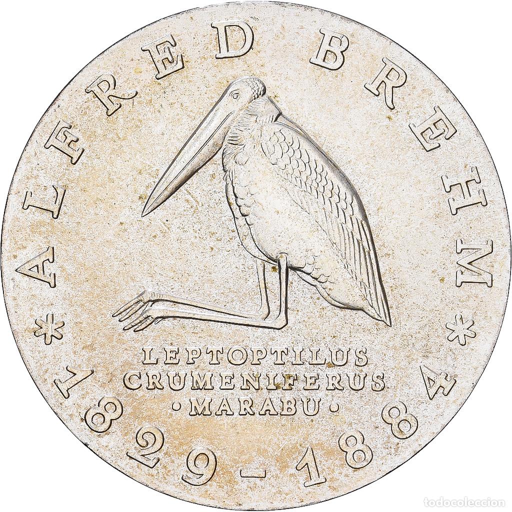 Monedas antiguas de Europa: [#1117915] Moneda, REP&Uacute;BLICA DEMOCR&Aacute;TICA ALEMANA, 10 Mark, 1984, Berlin, Alfred Brehm