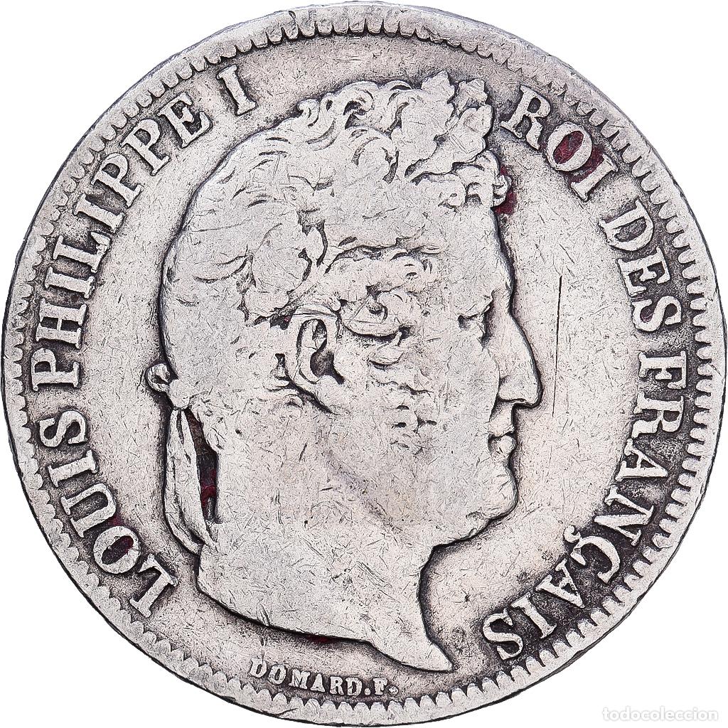 Monedas antiguas de Europa: [#1117891] Moneda, Francia, Louis-Philippe, 5 Francs, 1831, Limoges, BC+, Plata, KM:745.6