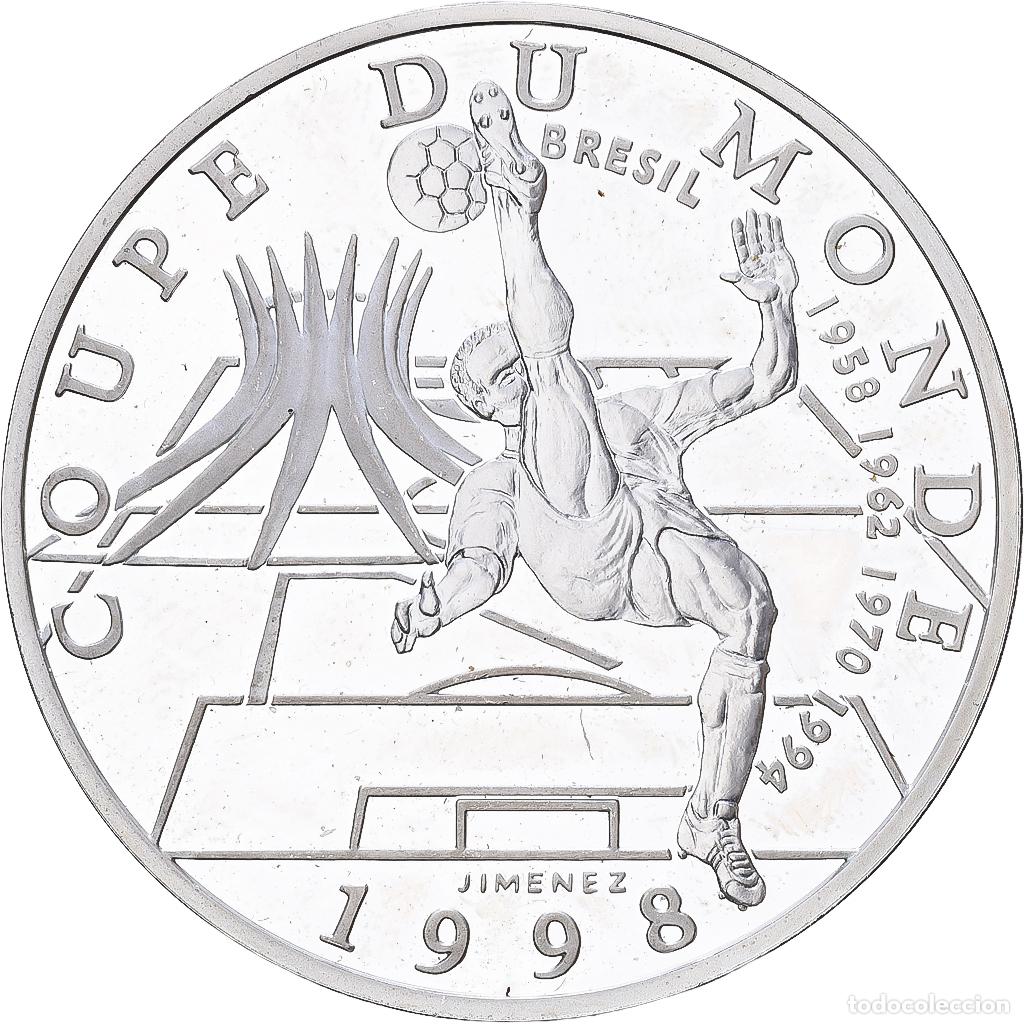 Monedas antiguas de Europa: [#1540132] Francia, 10 Francs, 1998, Paris, Plata, EBC+, KM:1162