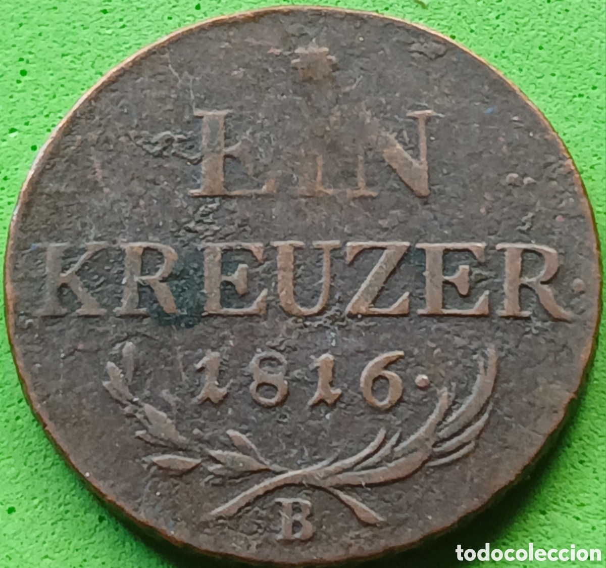 Monedas antiguas de Europa: Austria 1 kreuzer 1816 B - Kremnica km#2113
