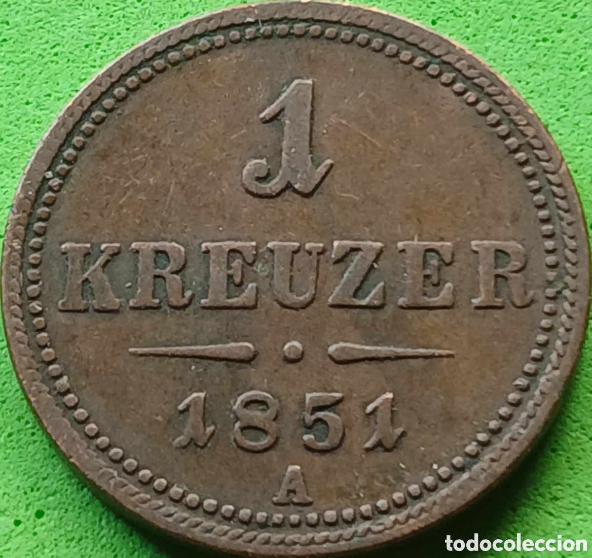 Monedas antiguas de Europa: Austria 1 kreuzer 1851 A - Viena km#2185