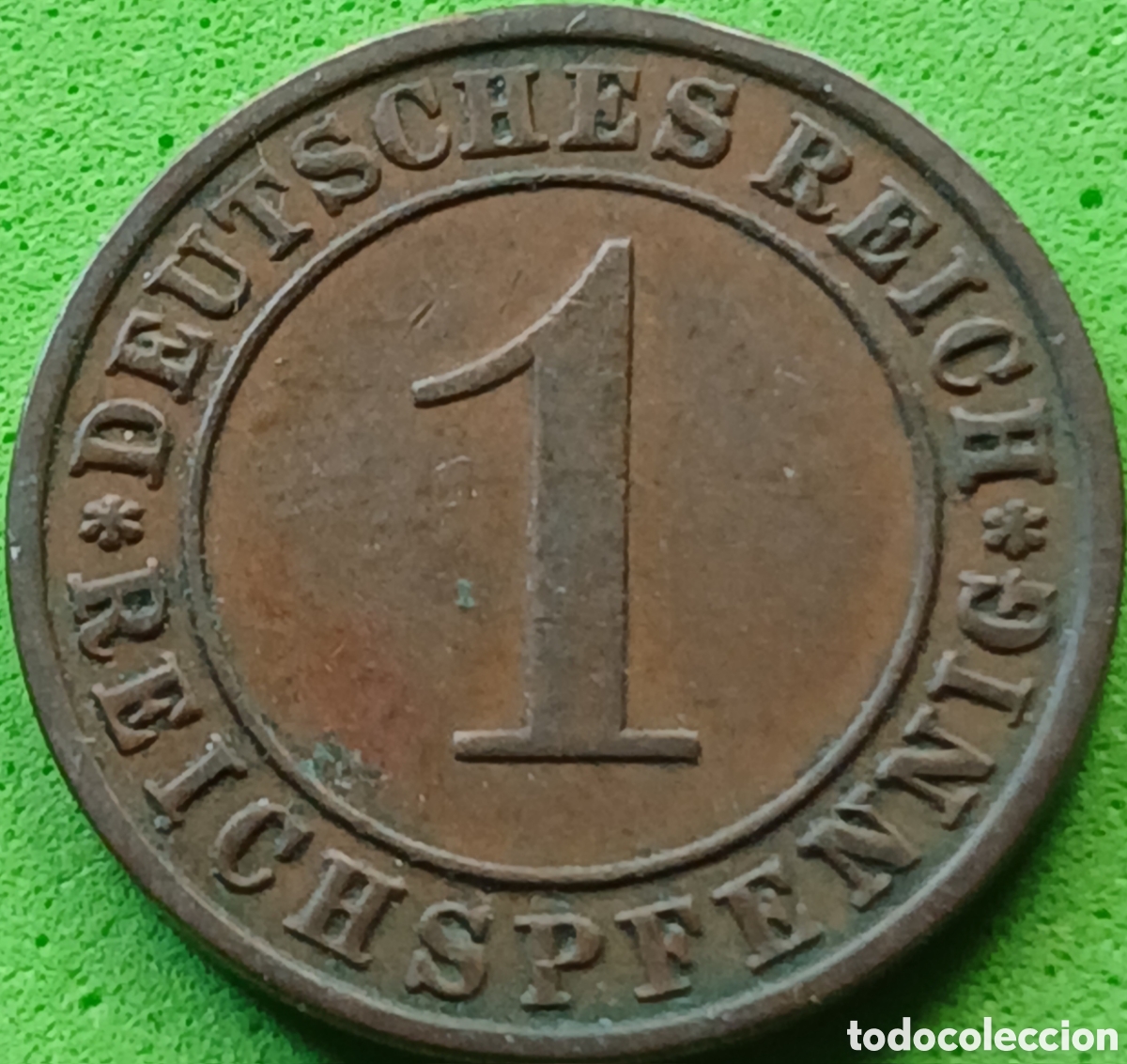 Monedas antiguas de Europa: Alemania Rep&uacute;blica de Weimar 1 reichspfennig 1931 E km#37