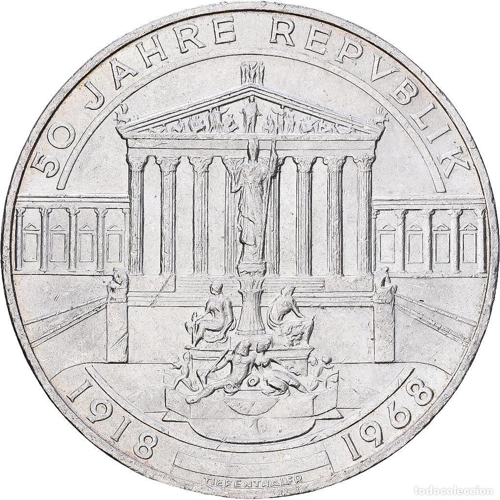 Monedas antiguas de Europa: [#1540147] Austria, 50 Schilling, 1968, Vienna, Plata, EBC, KM:2904.1