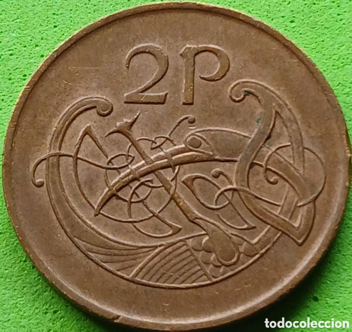 Monedas antiguas de Europa: Irlanda 2 peniques 1988 km#21 bronce/ no magn&eacute;tica