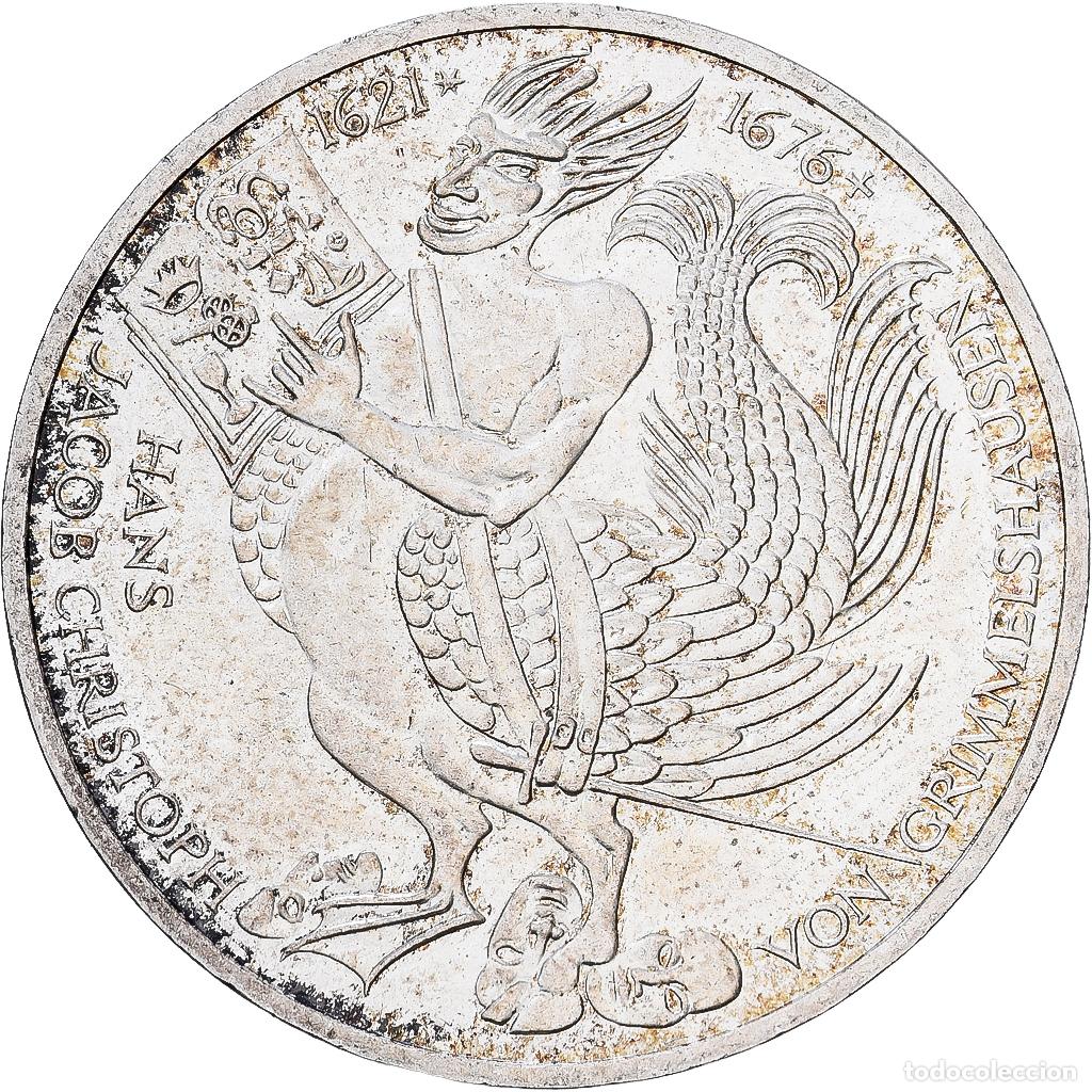 Monedas antiguas de Europa: [#1117914] ALEMANIA - REP&Uacute;BLICA FEDERAL, 5 Mark, 1976, Munich, Plata, MBC+, KM:144
