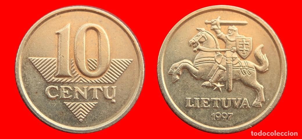 Monedas antiguas de Europa: 10 CENTU CENTIMOS 1997 LITUANIA-153909