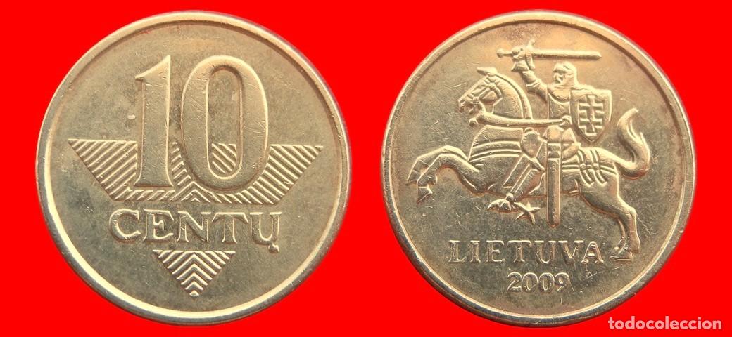 Monedas antiguas de Europa: 10 CENTU CENTIMOS 2009 LITUANIA-153913