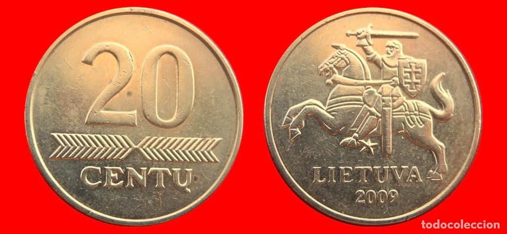 Monedas antiguas de Europa: 20 CENTU CENTIMOS 2009 LITUANIA-153916