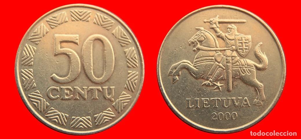 Monedas antiguas de Europa: 50 CENTU CENTIMOS 2000 LITUANIA-153917