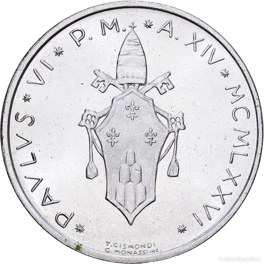 Monedas antiguas de Europa: [#1546042] CIUDAD DEL VATICANO, Paul VI, 500 Lire, 1976, Rome, Plata, SC, KM:123