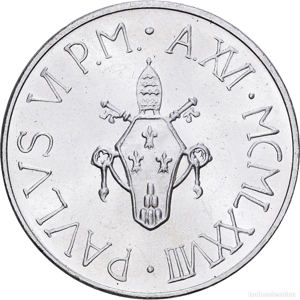 Monedas antiguas de Europa: [#1546043] CIUDAD DEL VATICANO, Paul VI, 500 Lire, 1978, Rome, Plata, SC, KM:139