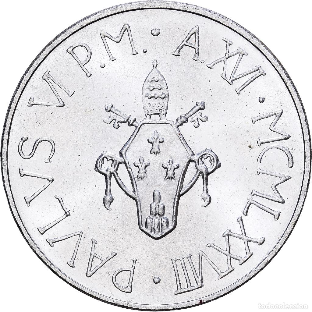 Monedas antiguas de Europa: [#1546047] CIUDAD DEL VATICANO, Paul VI, 500 Lire, 1978, Rome, Plata, SC, KM:139