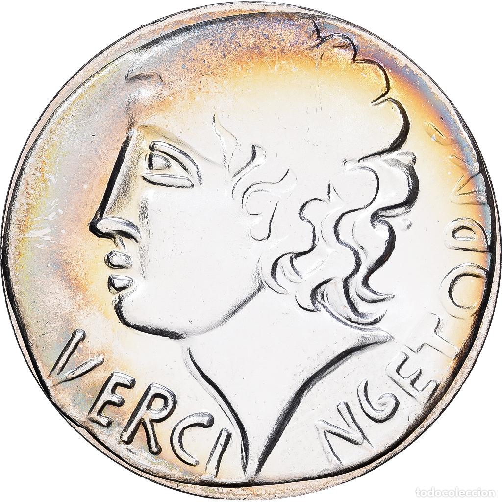 Monedas antiguas de Europa: [#1546048] Francia, 10 Euro, Pi&egrave;ce d'Histoire - Vercing&eacute;torix, 2019, MDP, Plata, SC