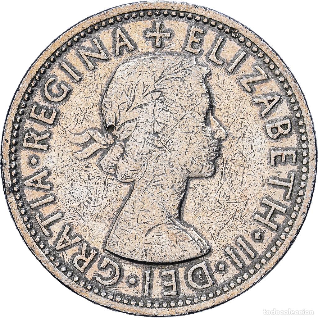 Monedas antiguas de Europa: [#1546082] Gran Breta&ntilde;a, Elizabeth II, 2 Shillings, 1967, British Royal Mint, Cupronickel