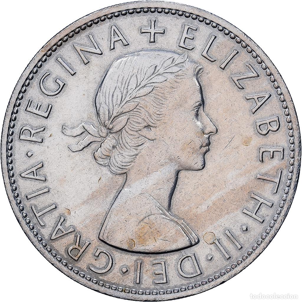 Monedas antiguas de Europa: [#1546081] Gran Breta&ntilde;a, Elizabeth II, 1/2 Crown, 1967, British Royal Mint, Cupronickel