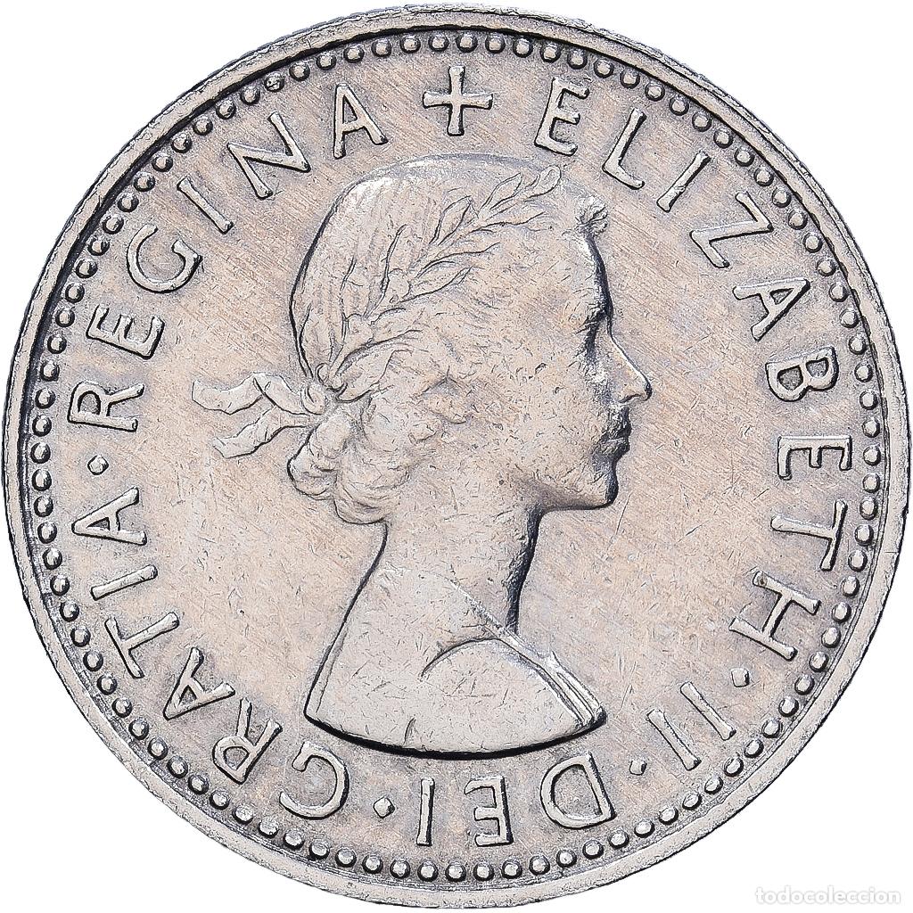 Monedas antiguas de Europa: [#1546084] Gran Breta&ntilde;a, Elizabeth II, 6 Pence, 1965, British Royal Mint, Cupronickel
