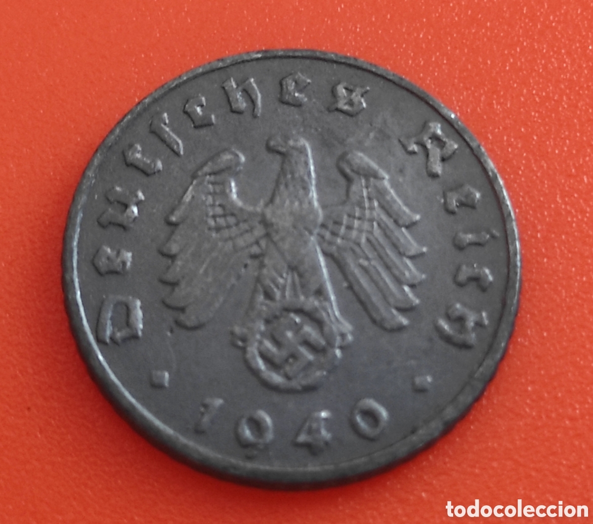 Monedas antiguas de Europa: ALEMANIA 5 PFENNIG 1940 A GOBIERNO NAZI III REICH