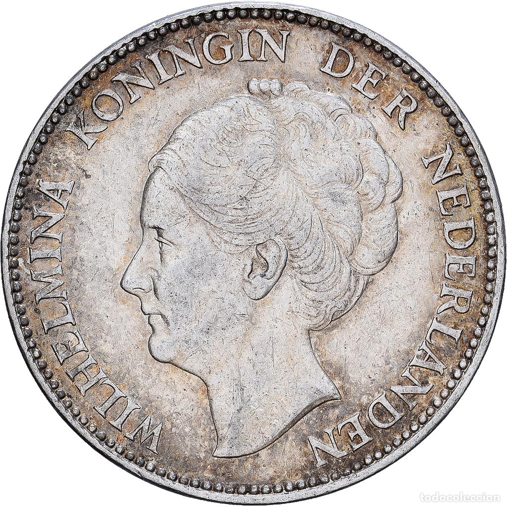 Monedas antiguas de Europa: [#1203123] Pa&iacute;ses Bajos, Wilhelmina I, Gulden, 1938, Utrecht, Plata, MBC+, KM:161.1