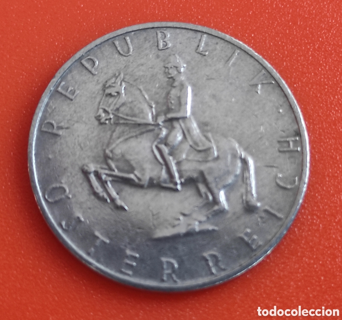 Monedas antiguas de Europa: AUSTRIA 5 SHILLING 1969