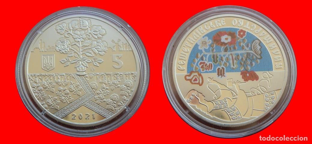 Monedas antiguas de Europa: 5 HRYVEN 2021 SIN CIRCULAR UCRANIA-9369SC