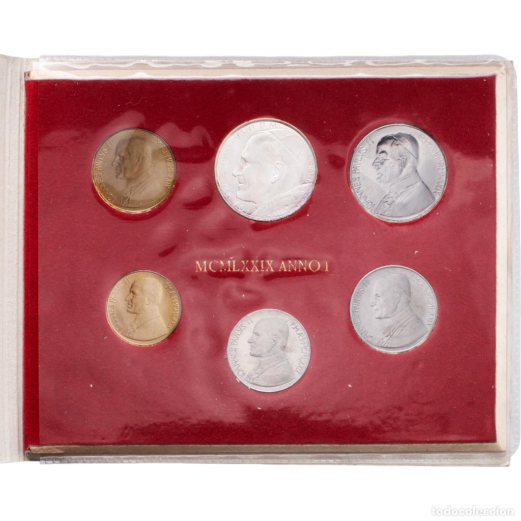 Monedas antiguas de Europa: [#1546108] CIUDAD DEL VATICANO, John Paul II, 10 Lire to 500 Lire, 1979, Rome, Sin