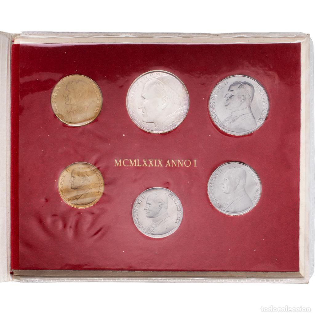 Monedas antiguas de Europa: [#1546109] CIUDAD DEL VATICANO, John Paul II, 10 Lire to 500 Lire, 1979, Rome, Sin
