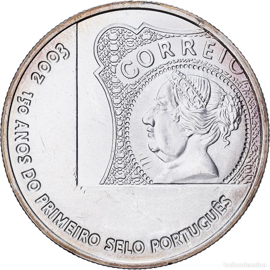 Monedas antiguas de Europa: [#1540156] Portugal, 5 Euro, 2003, Lisbon, Plata, MBC+, KM:749