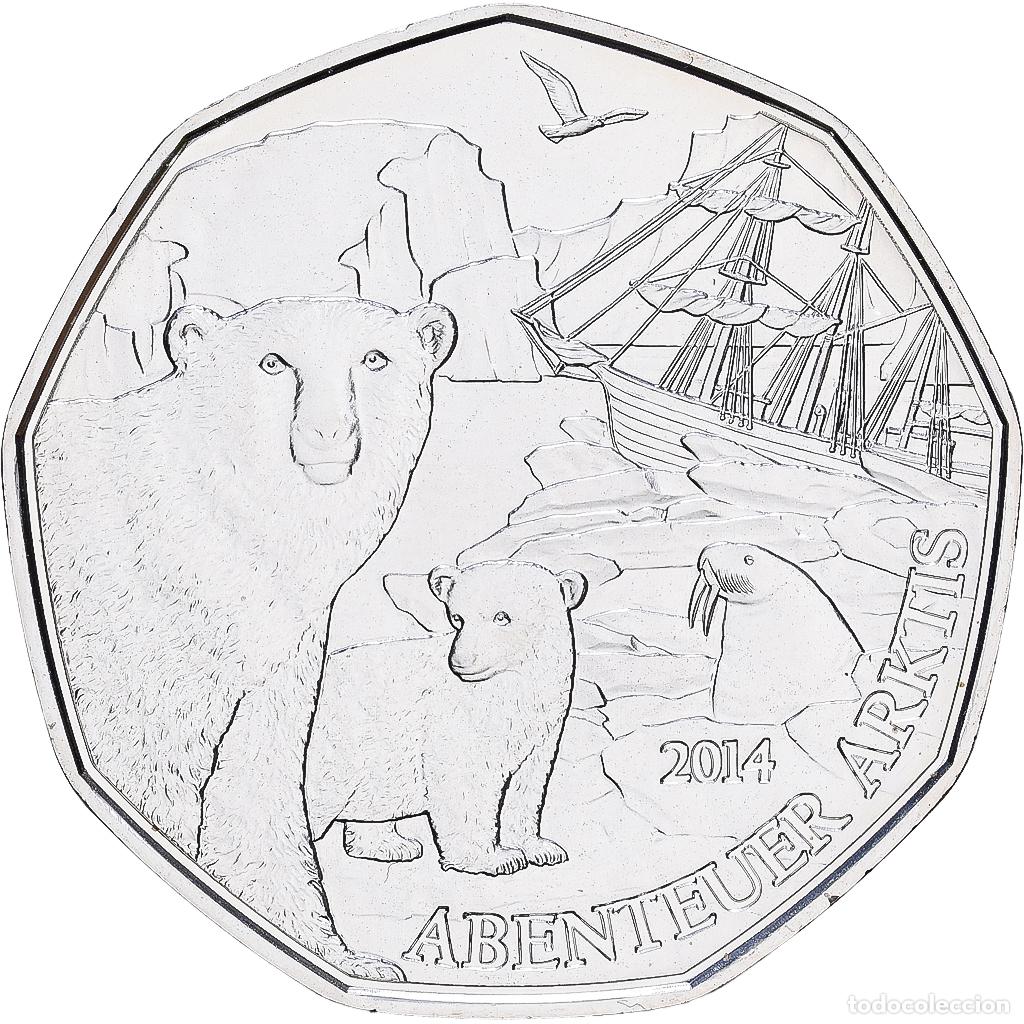 Monedas antiguas de Europa: [#1540158] Austria, 5 Euro, Aventure arctique, 2014, Vienna, Plata, EBC, KM:3231a