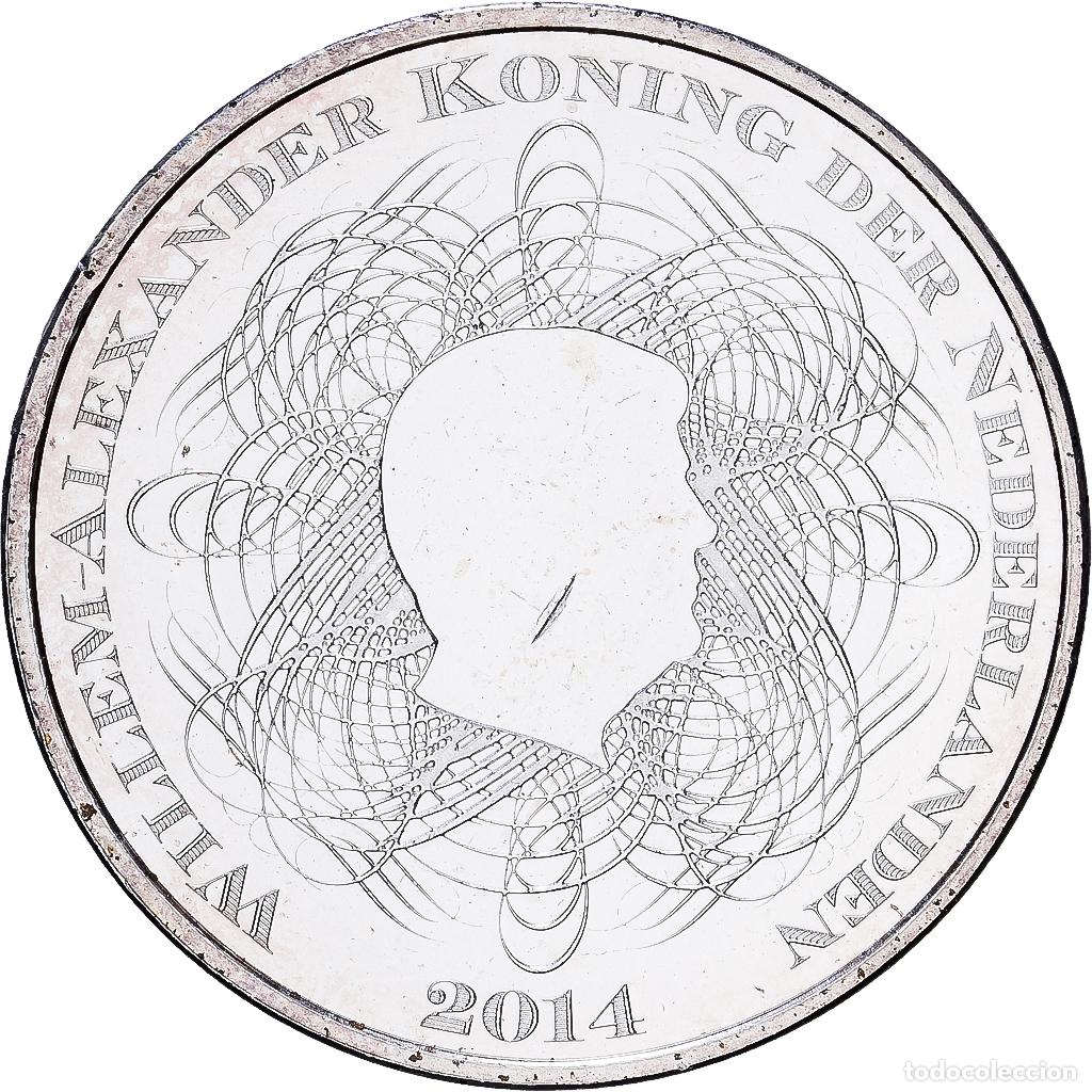 Monedas antiguas de Europa: [#1540161] Pa&iacute;ses Bajos, 5 Euro, 2014, Utrecht, Copper Plated Silver, EBC, KM:353