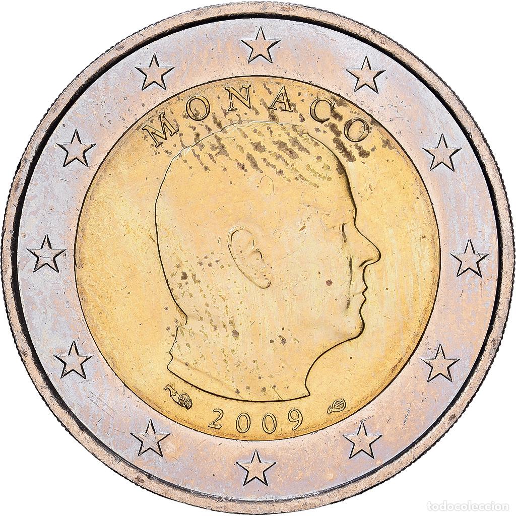 Monedas antiguas de Europa: [#1546200] M&oacute;naco, Albert II, 2 Euro, 2009, MDP, Bimet&aacute;lico, SC, KM:195