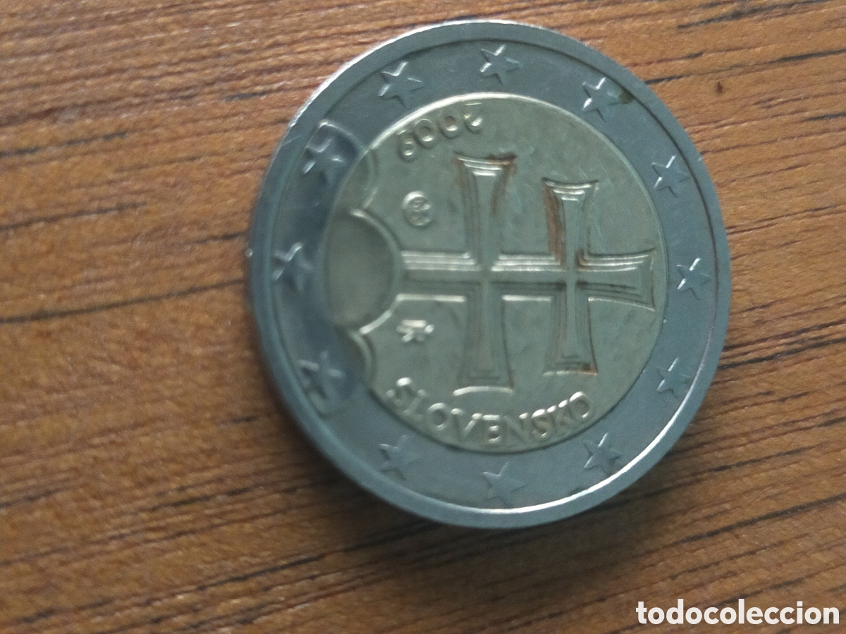 Monedas antiguas de Europa: 2 euros de Eslovaquia del a&ntilde;o 2009