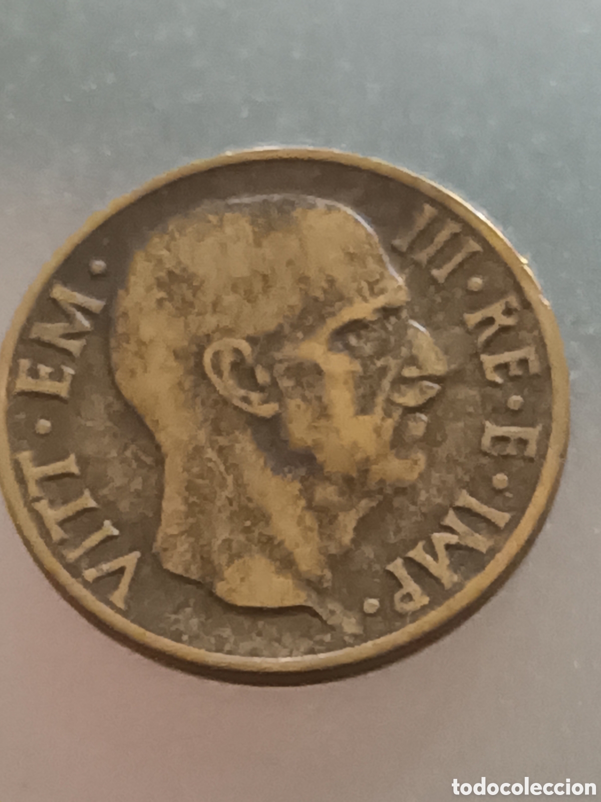 Monedas antiguas de Europa: MONEDA DE 5 C&Eacute;NTIMOS DE VICTOR MANUEL III A&Ntilde;O 1939