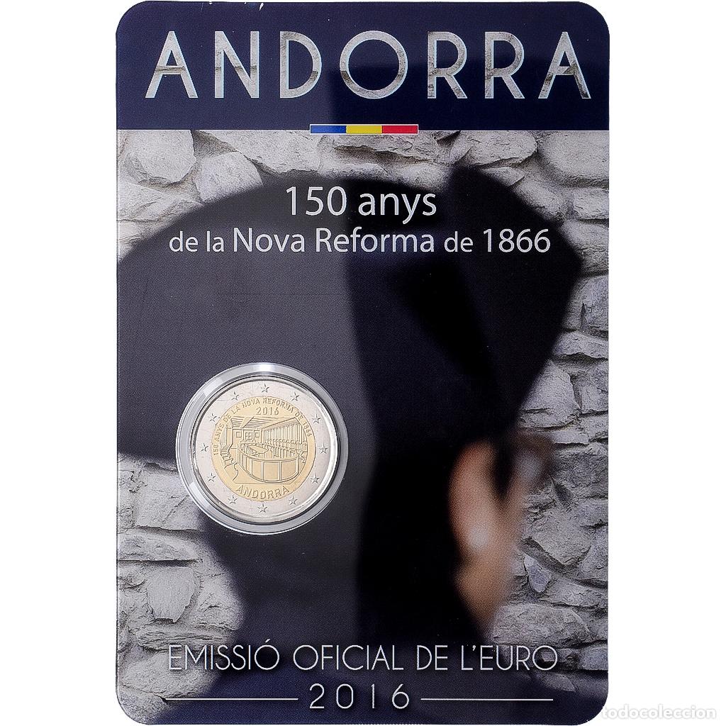 Monedas antiguas de Europa: [#1546242] Andorra, 2 Euro, New Reform, 2016, Madrid, Bimet&aacute;lico, FDC, KM:531
