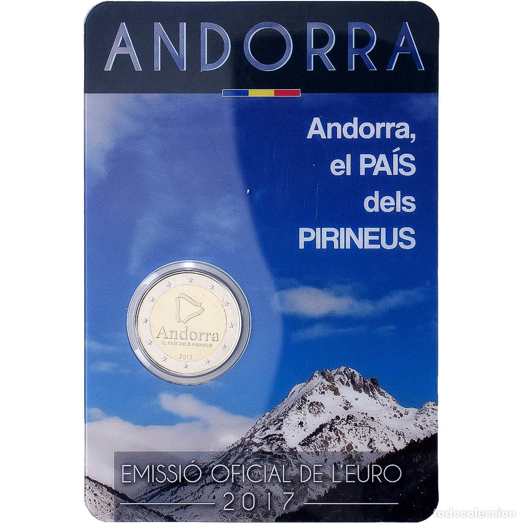 Monedas antiguas de Europa: [#1546246] Andorra, 2 Euro, Pyrenean country, 2017, MDP, Bimet&aacute;lico, FDC, KM:534