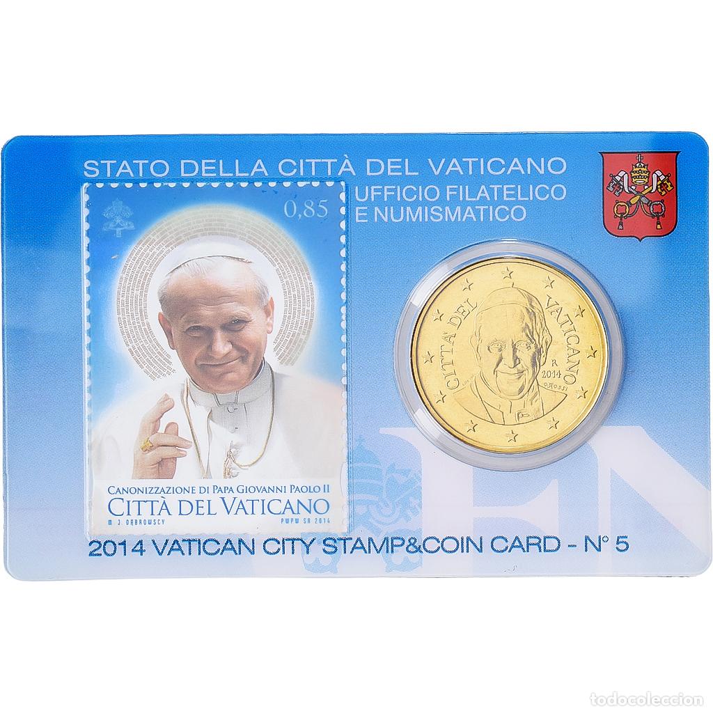 Monedas antiguas de Europa: [#1546254] CIUDAD DEL VATICANO, Francis, 50 Euro Cent, 2015, Rome, Nordic gold, FDC, KM:460