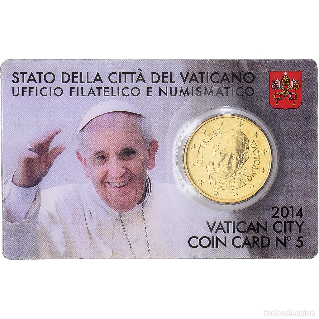 Monedas antiguas de Europa: [#1546255] CIUDAD DEL VATICANO, Francis, 50 Euro Cent, 2015, Rome, Nordic gold, FDC, KM:460