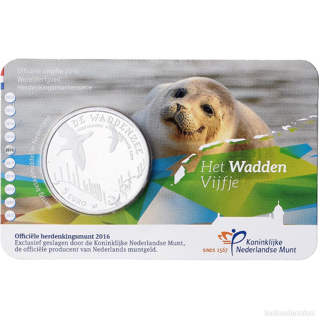 Monedas antiguas de Europa: [#1546258] Pa&iacute;ses Bajos, Willem-Alexander, 5 Euro, De Waddenzee, 2016, Royal Dutch Mint