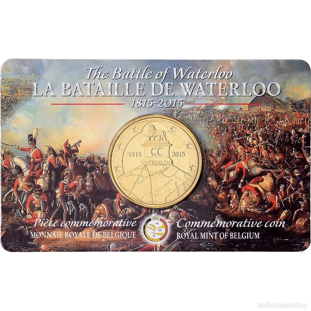 Monedas antiguas de Europa: [#1546263] B&eacute;lgica, 2-1/2 Euro, Waterloo, 2015, Royal Belgium Mint, Lat&oacute;n, FDC