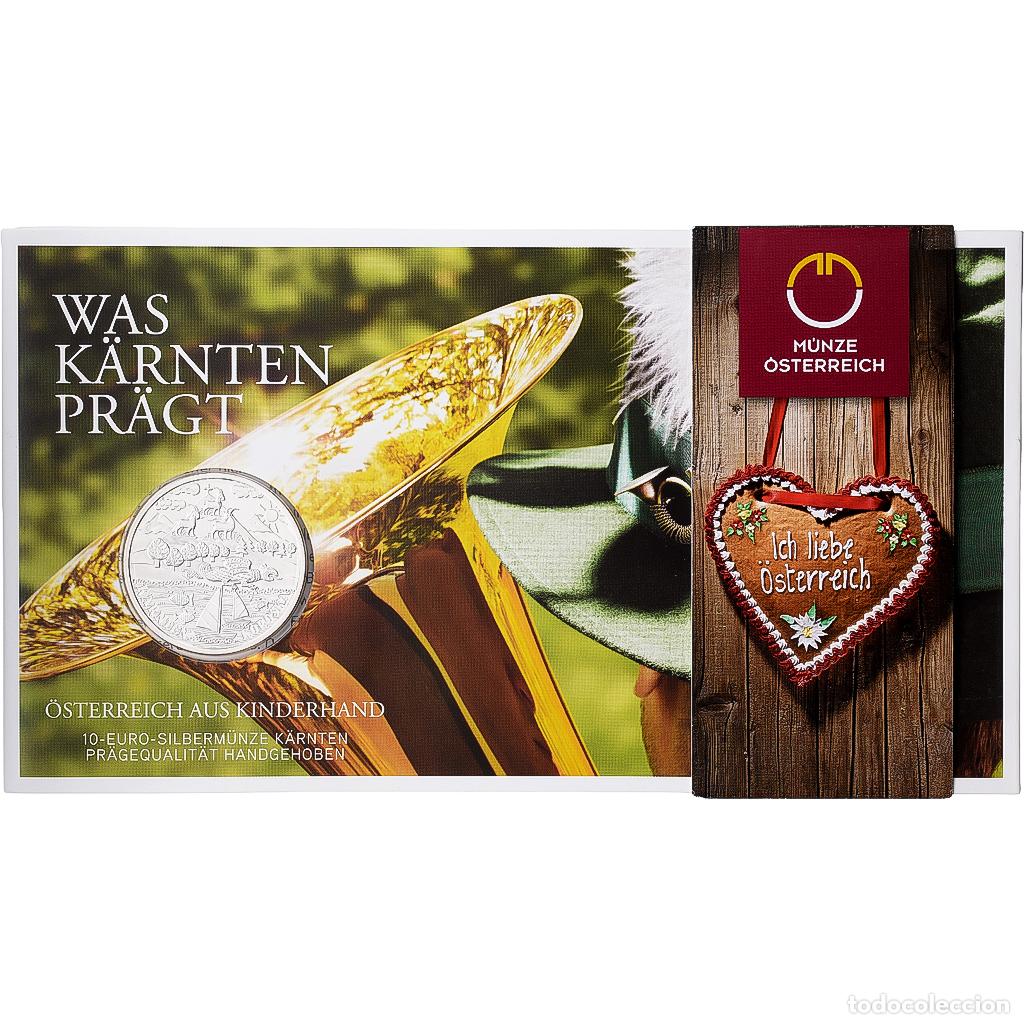 Monedas antiguas de Europa: [#1546269] Austria, 10 Euro, Austria by its children - K&auml;rnten, 2012, Vienna, Plata, FDC
