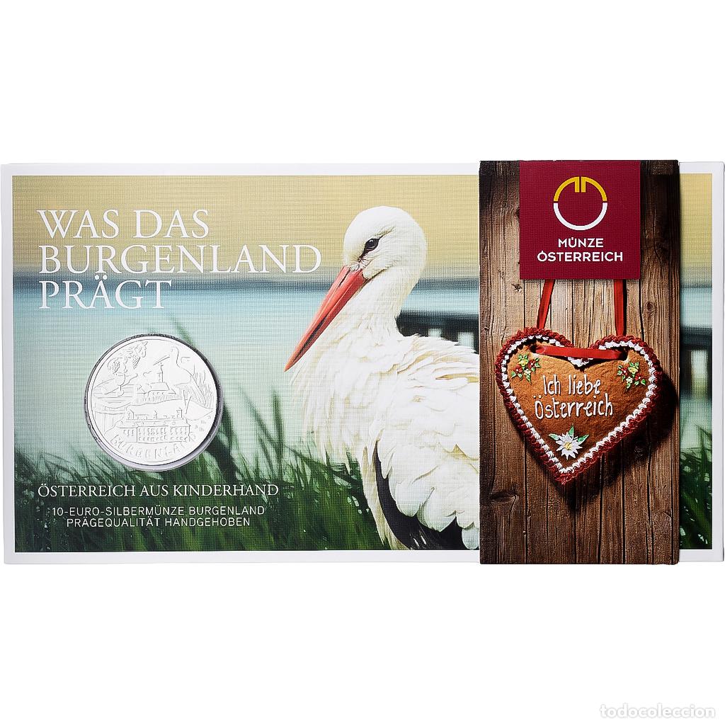 Monedas antiguas de Europa: [#1546270] Austria, 10 Euro, Austria by its children - Burgenland, 2015, Vienna, Plata, FDC