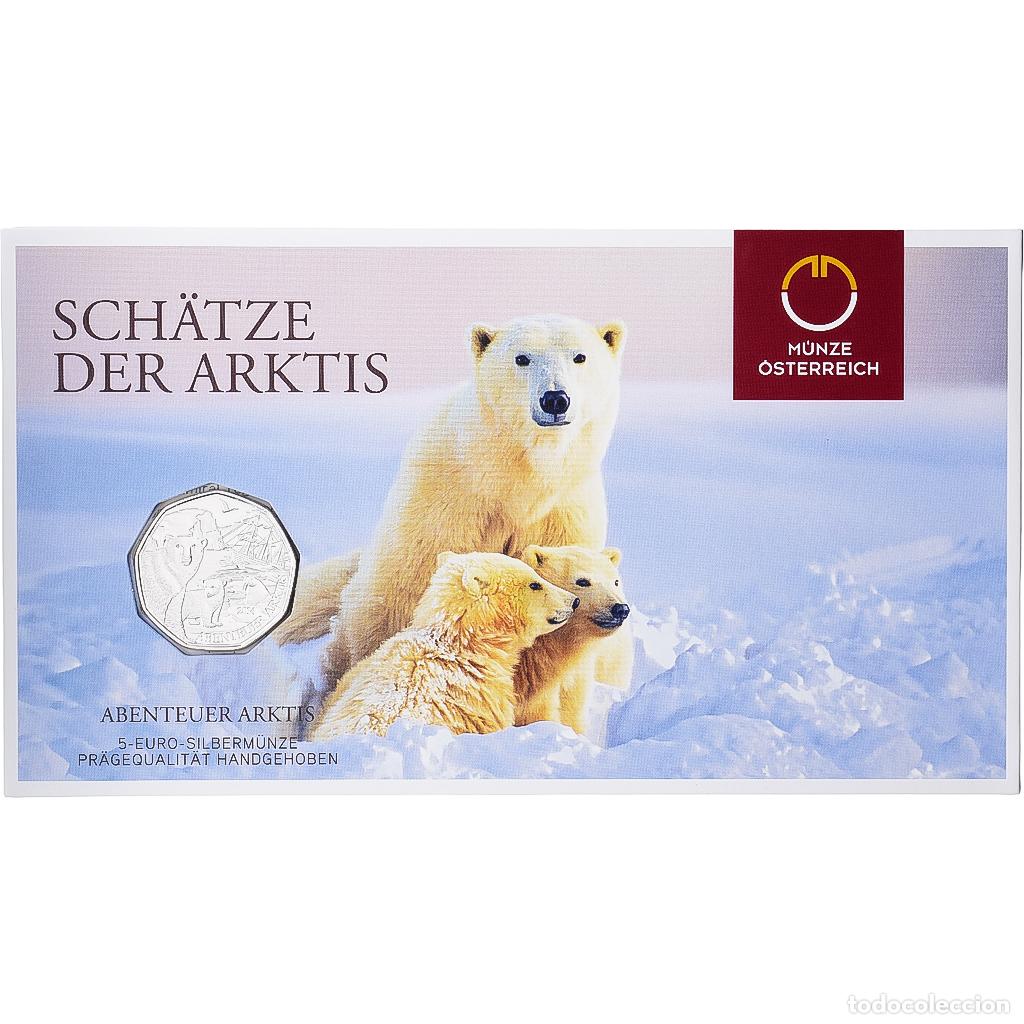 Monedas antiguas de Europa: [#1546272] Austria, 5 Euro, Arctic Adventure, 2014, Vienna, Plata, FDC, KM:3231a