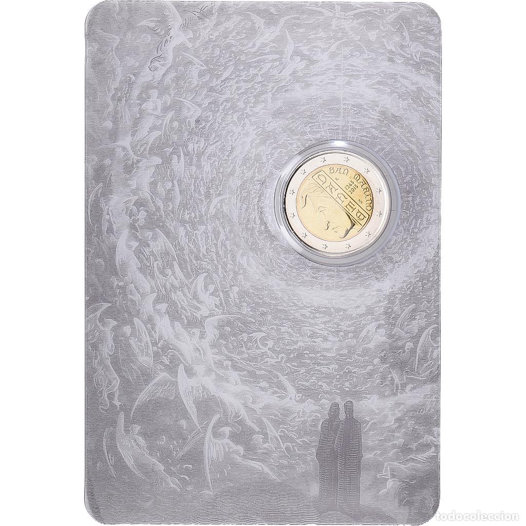 Monedas antiguas de Europa: [#1546275] San Marino, 2 Euro, Dante Alighieri, 2015, Rome, Bimet&aacute;lico, FDC, KM:541