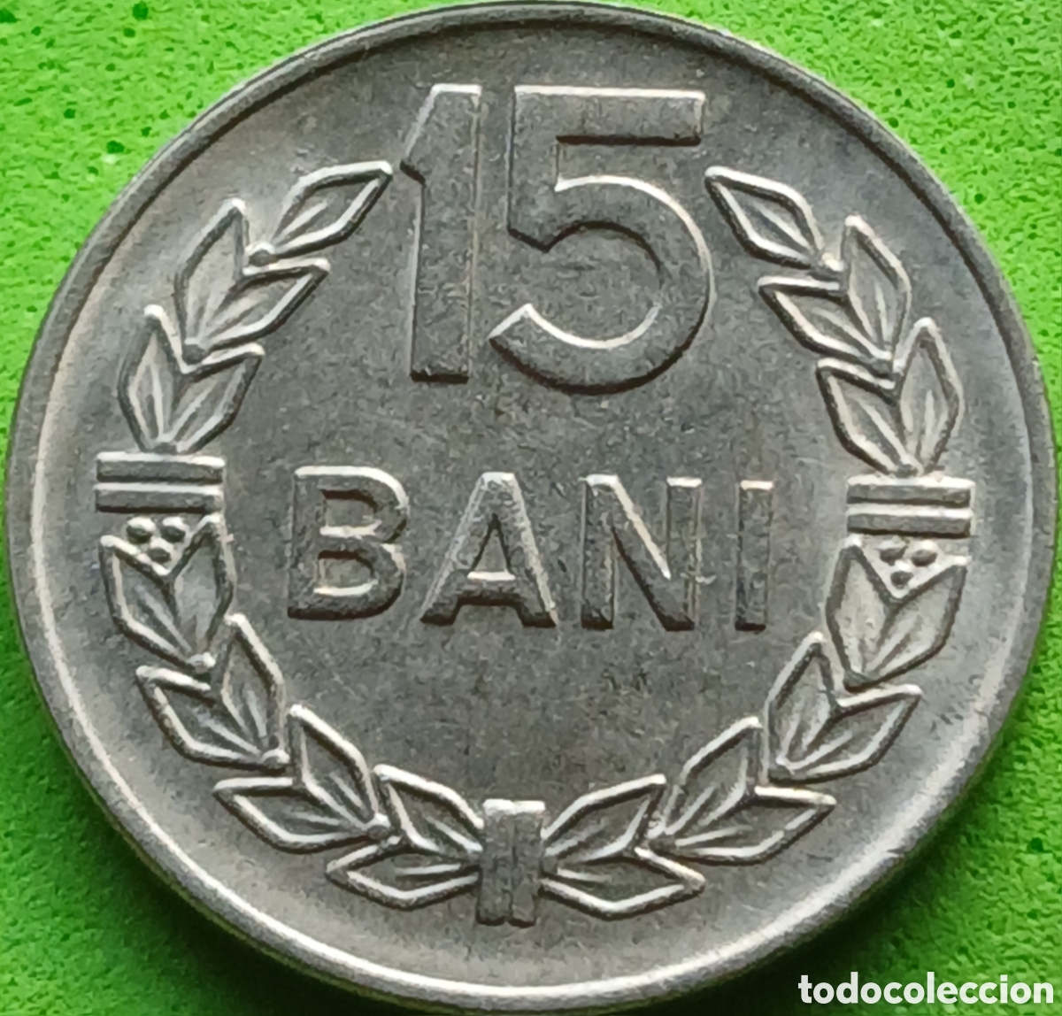 Monedas antiguas de Europa: Ruman&iacute;a 15 bani 1960 km#87