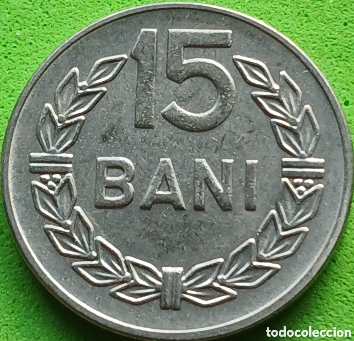 Monedas antiguas de Europa: Ruman&iacute;a 15 bani 1966 km#93