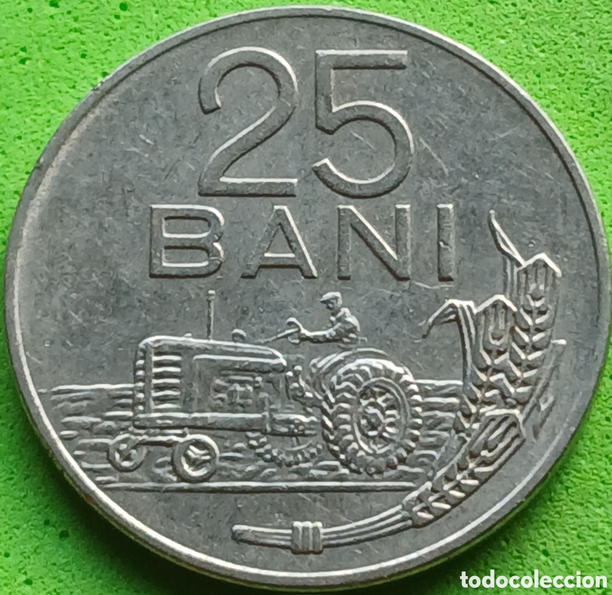 Monedas antiguas de Europa: Ruman&iacute;a 25 bani 1966 km#94