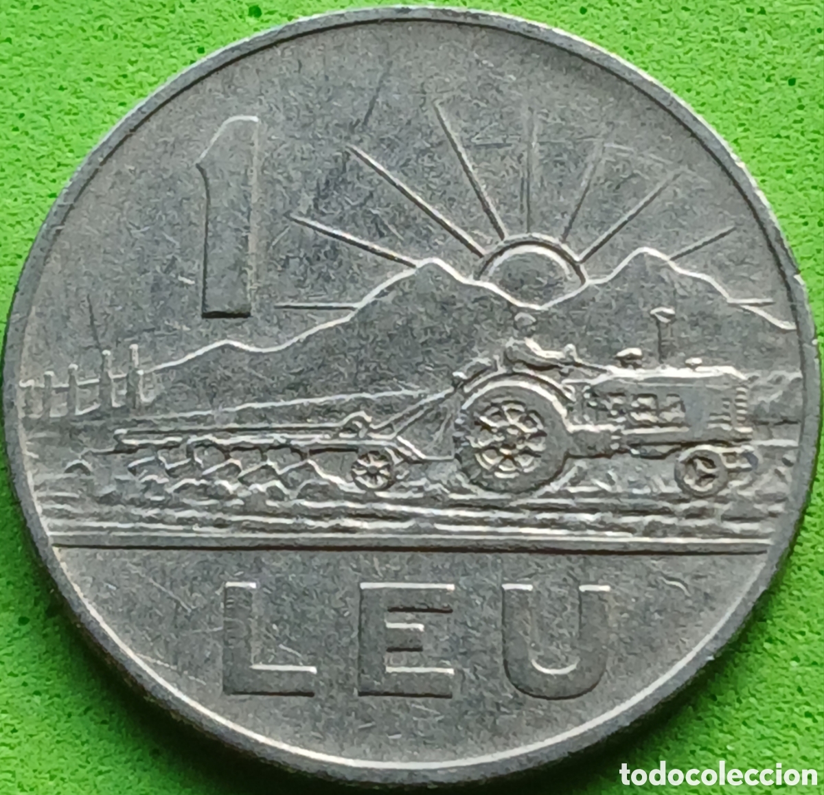 Monedas antiguas de Europa: Ruman&iacute;a 1 leu 1966 km#95